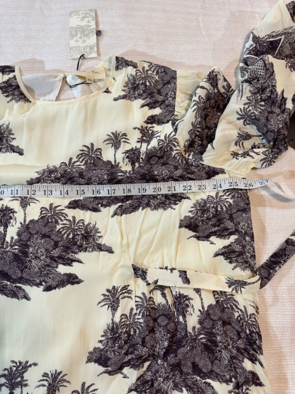 ✨ Tuckernuck x India Hicks Toile Hibiscus Hill Dress ✨ - Picture 7 of 9